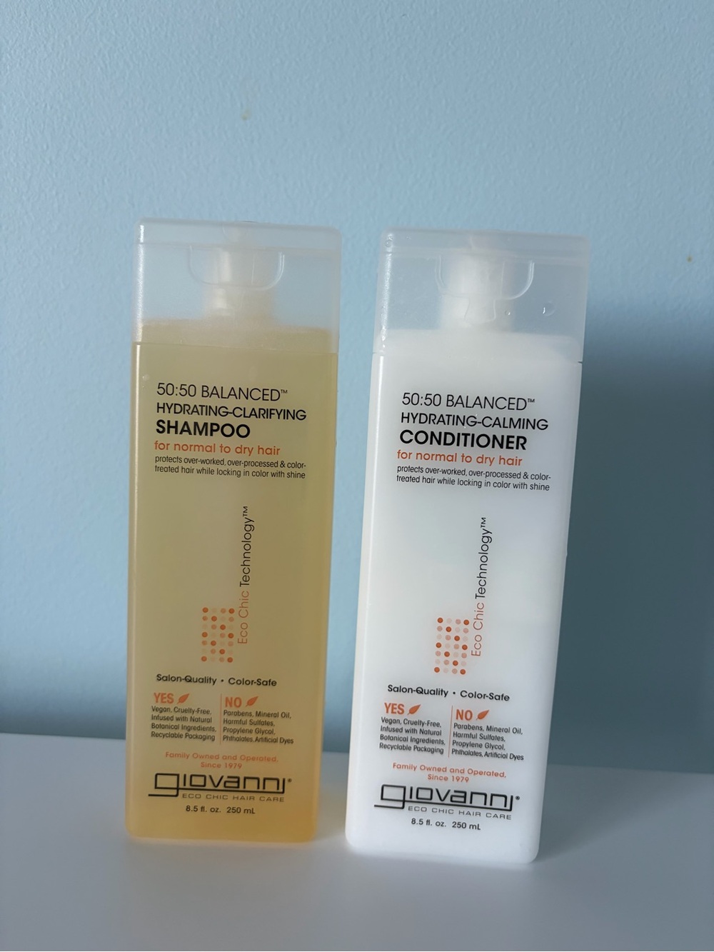 Giovanni 50:50 Balanced Hydrating Shampoo & Conditioner Set
